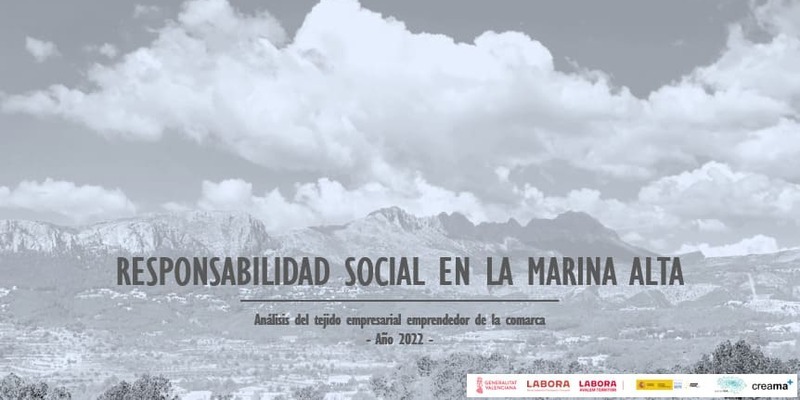Disponible para su descarga el informe sobre la Caracterización del tejido empresarial de la Marina Alta en materia de Responsabilidad Social y Desarrollo Ambiental